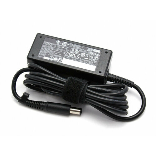 Блок питания (сетевой адаптер) для ноутбуков HP 19.5V 2.31A 45W 7.4x5.0 мм с иглой черный, без сетевого кабеля