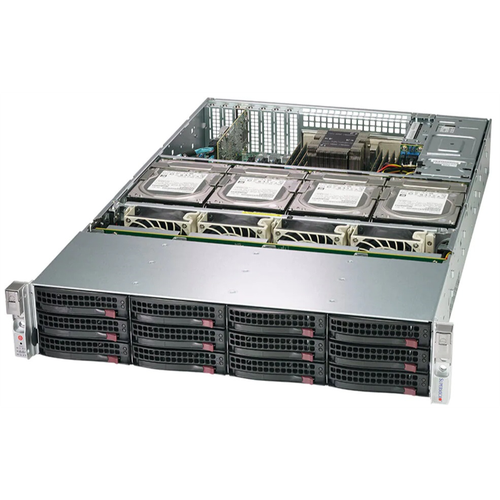 Серверная платформа Supermicro SuperStorage 2U Server 620P-ACR16L noCPU(2)3rd Gen Xeon Scalable (SSG-620P-ACR16L)