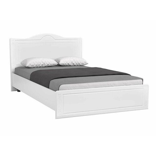 Кровать 1400 с ортопедом Катрин-К АФ-8 Афина Белое дерево