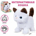 Кошка на батарейках ходит, мяукает (L0689) - изображение