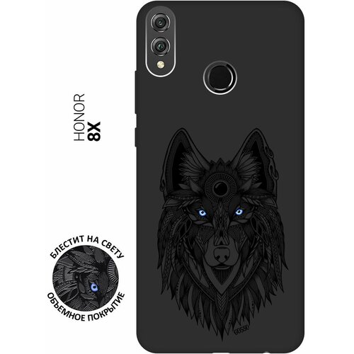 Ультратонкая защитная накладка для Huawei Honor 8X с принтом Grand Wolf ультратонкая защитная накладка для huawei p30 pro с принтом grand wolf