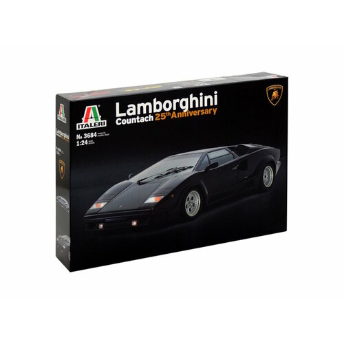 фото Сборная модель lamborghini countach 25tn 1:24 ит3684 italeri