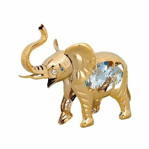Сувенир с кристаллами Swarovski 3614 Фигурка Слон большой 9*4,5*6см.