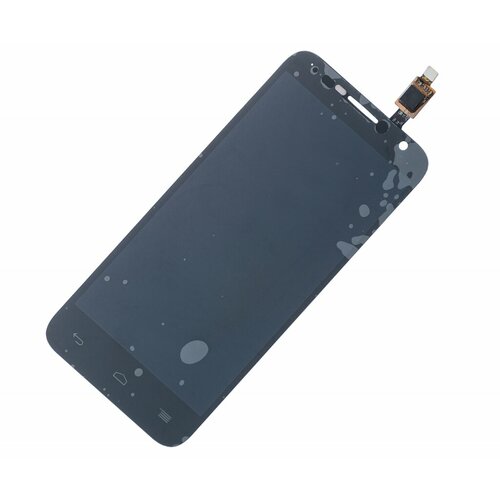 Дисплей для Alcatel OT-6016X/OT-6016D/6014X (Idol 2 Mini/Idol 2 Mini L) в сборе с тачскрином Черный дисплей экран в сборе с тачскрином для alcatel idol 2 6037 белый