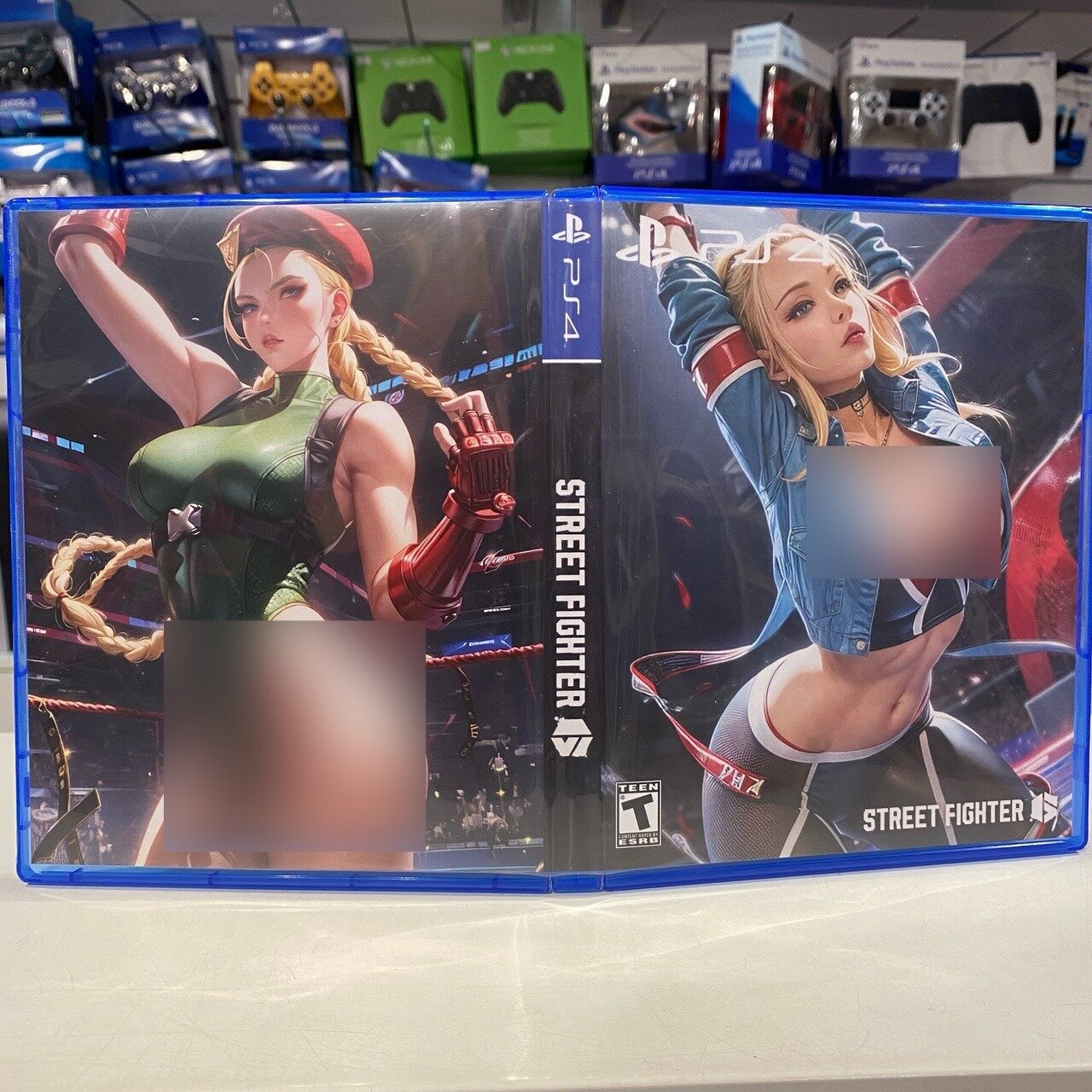 Эксклюзивная обложка PS4 для Street Fighter 6 №6