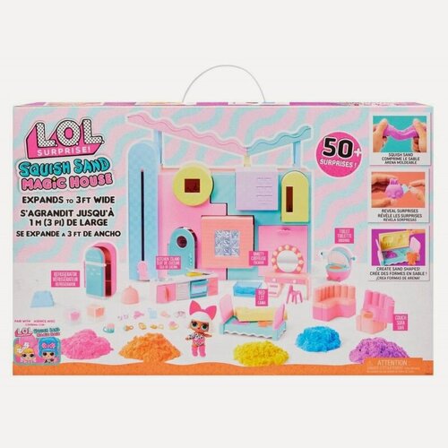 Изображение товара L.O.L. Surprise Squish Sand House Дом Squish Magic с аксессуарами 593218