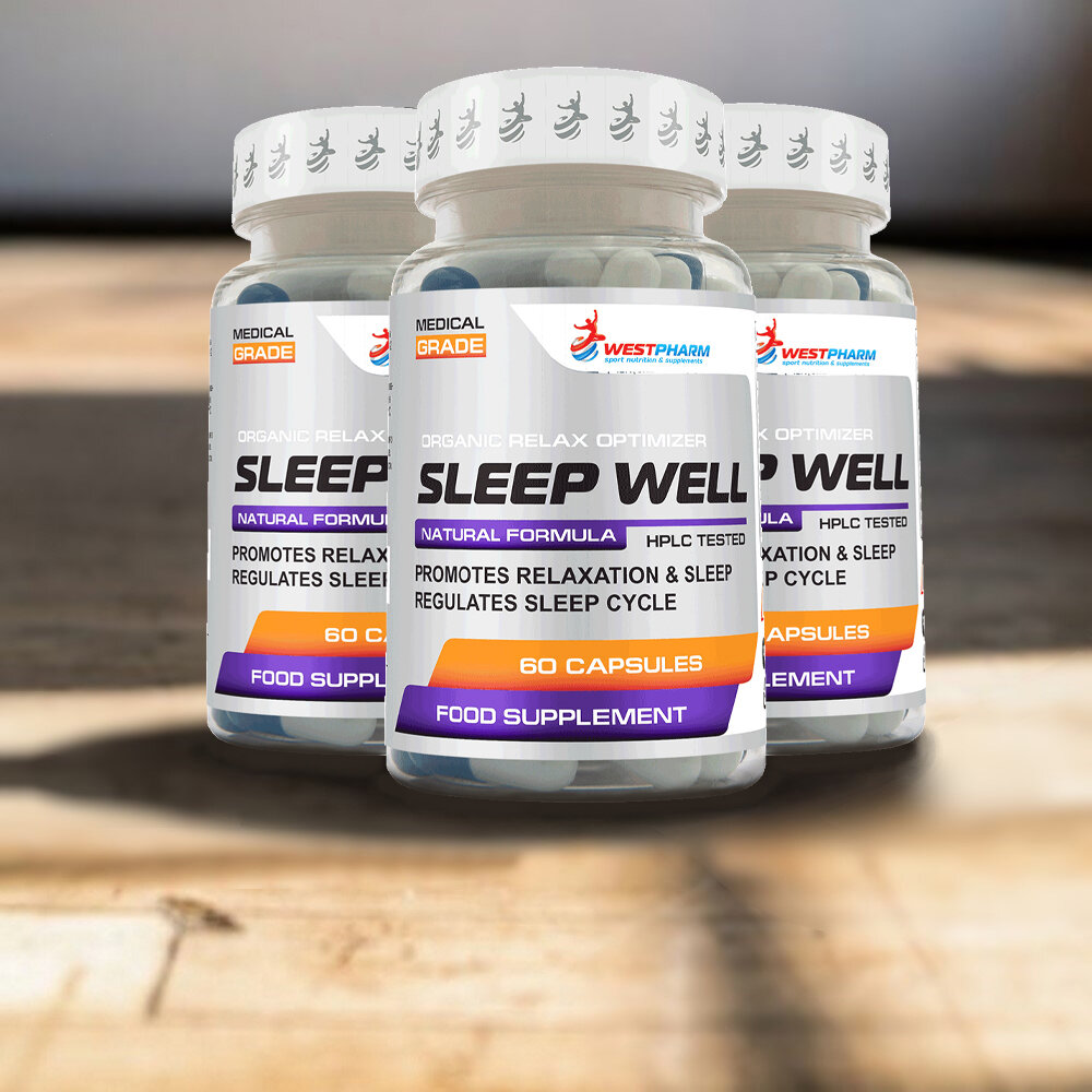 Снотворное Westpharm Sleep Well, 60 капсул