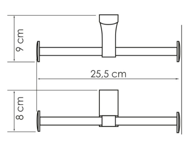WasserKRAFT K-5096D, 1 шт., хром, круглая форма - фото №2