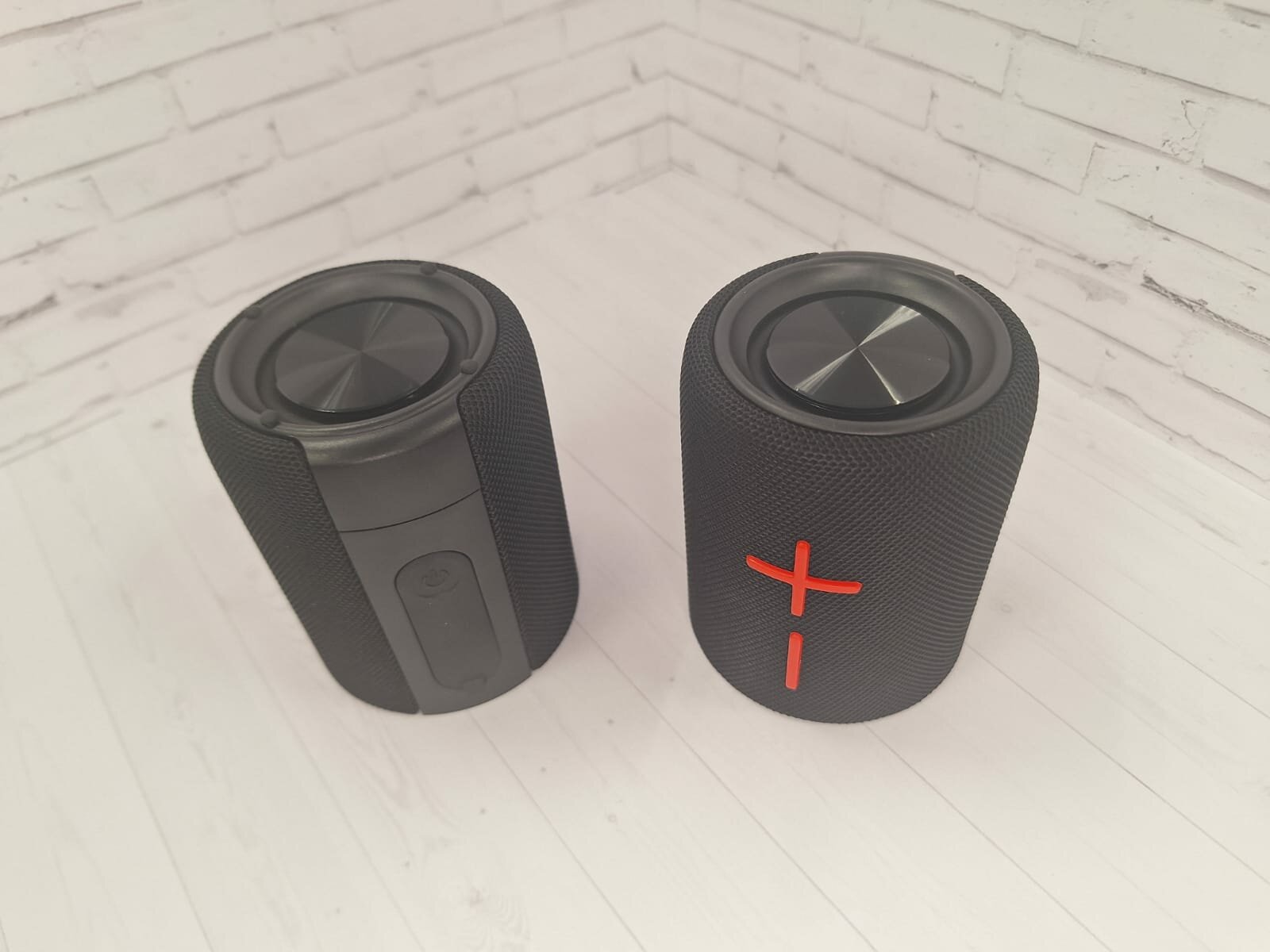 Колонка WALKER WSP-710, Bluetooth, 2в1 на магнитах, 10Вт*2, TWS синхронизация, красная — фото 20
