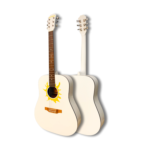 Парма MC-11 Акустическая гитара белая 10420₽