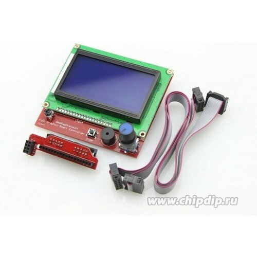 RepRapDiscount Full Graphic Smart Controller (LCD12864 display), LCD дисплей для платформы Ramps 1.4