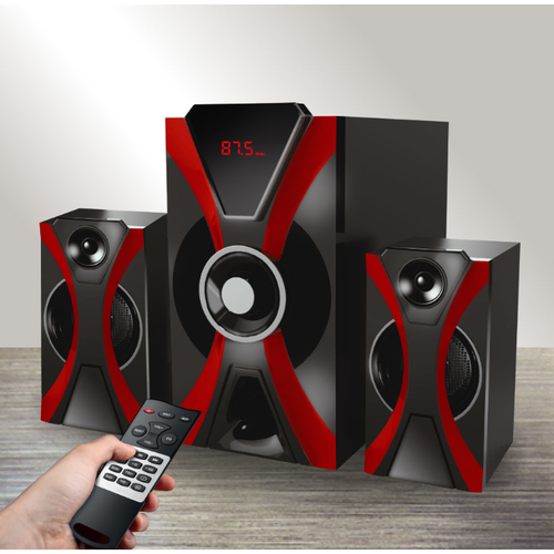 Акустика Ginzzu GM-427 USBFM60W Bluetooth 21 черный 599700₽