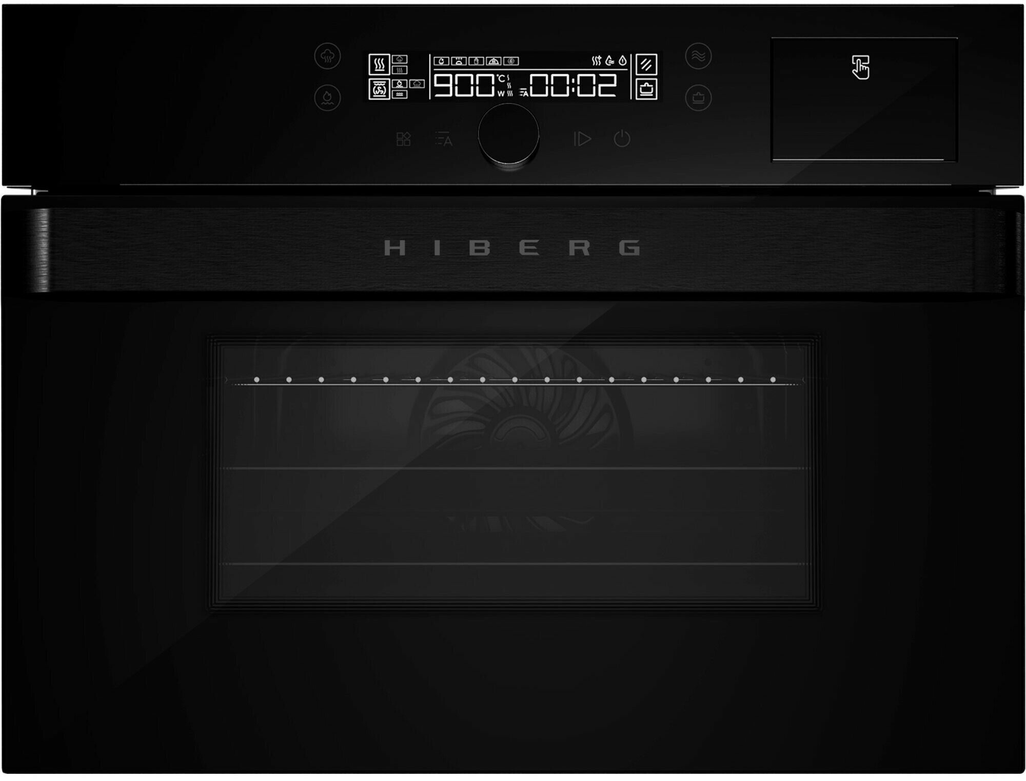 Электрический духовой шкаф HIBERG MS-VM 5115 B SMART