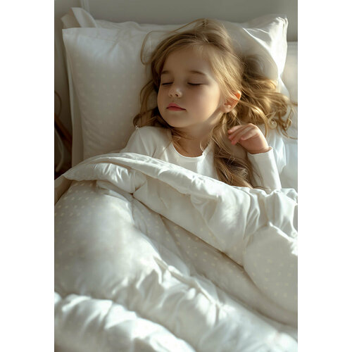 комплекты в кроватку сонный гномик одеяло и подушка эвкалипт Сонный Гномик Эвкалипт 066 белый