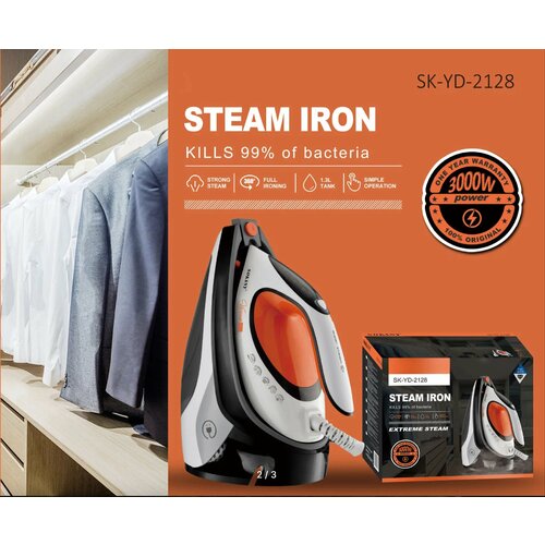 Утюг со станцией Power 3000 ВТ Объем 13 л Парогенератормощная подача пара 647700₽