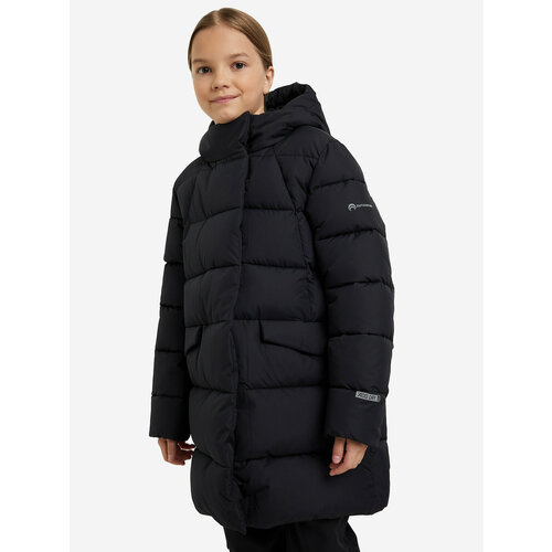 Куртка OUTVENTURE, размер 140/146, черный куртка outventure размер 140 146 синий