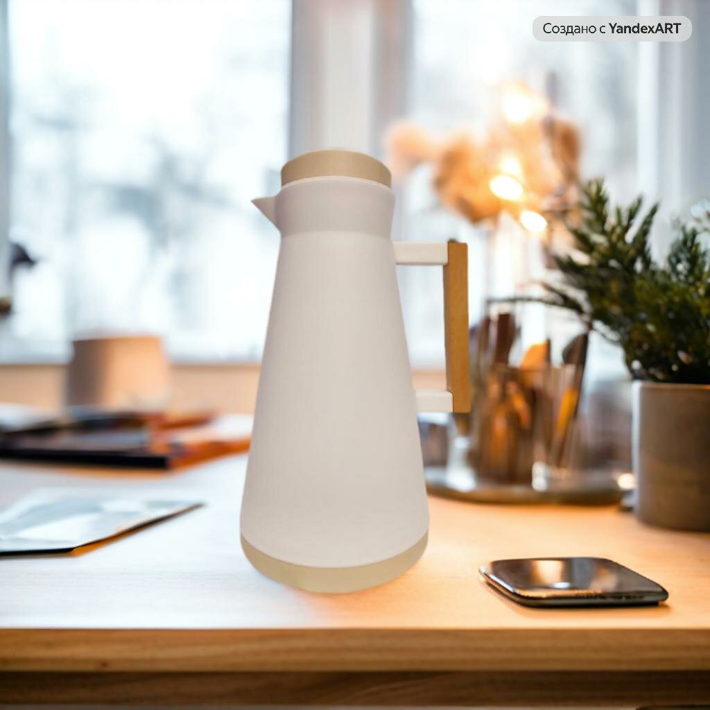 фото Термос кувшин со стеклянной колбой