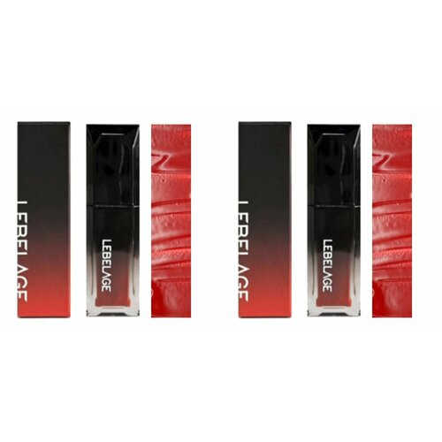 Тинт для губ Lebelage, Deep Kiss Fixing Lip Tint тон №205, 1,4 гр, 2 шт
