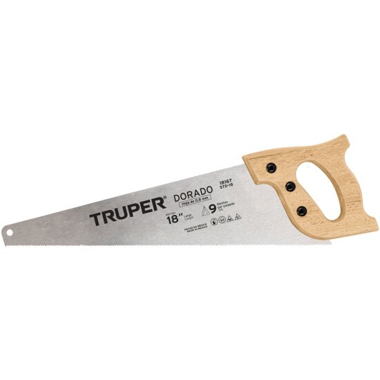 Ножовка по дереву Truper STD-18 18167, 46 см