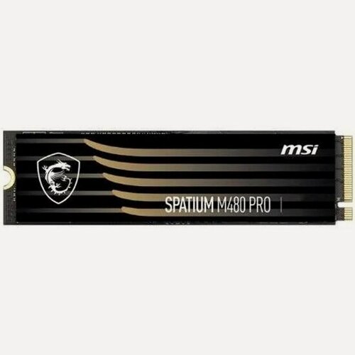 Изображение товара SSD диск Msi SPATIUM M480 PRO, 1000GB, M.2 2280, PCIe 4.0 x4 (S78-440L1G0-P83)