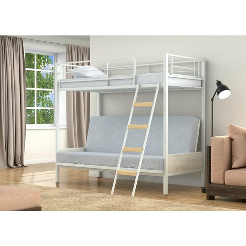 Двухъярусная кровать-диван Дакар 2 Черный вставки дуб крафт табак 58990₽