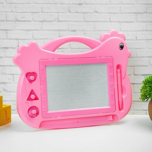 Доска магнитная Курочка 3 печати чёрная крошка цвета микс 574₽