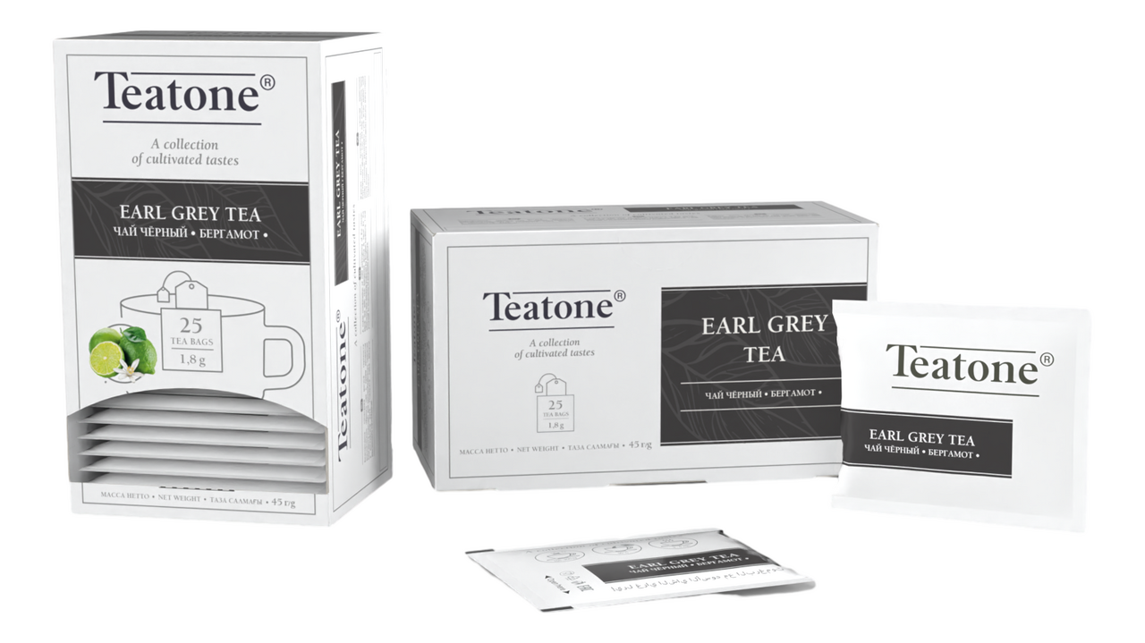 Чай черный Teatone с бергамотом 25 пак - фото №9