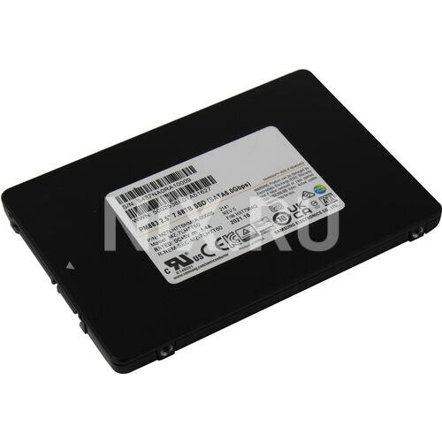 Накопитель SSD 2.5'' Samsung PM883 7.68TB SATA 6Gb/s TLC 550/520MB/s IOPS 98K/27K MTBF 2M 1.3DWPD 7mm - фото №3