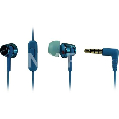 Наушники с микрофоном Sony MDR-EX155AP Light Blue Abyss Blue