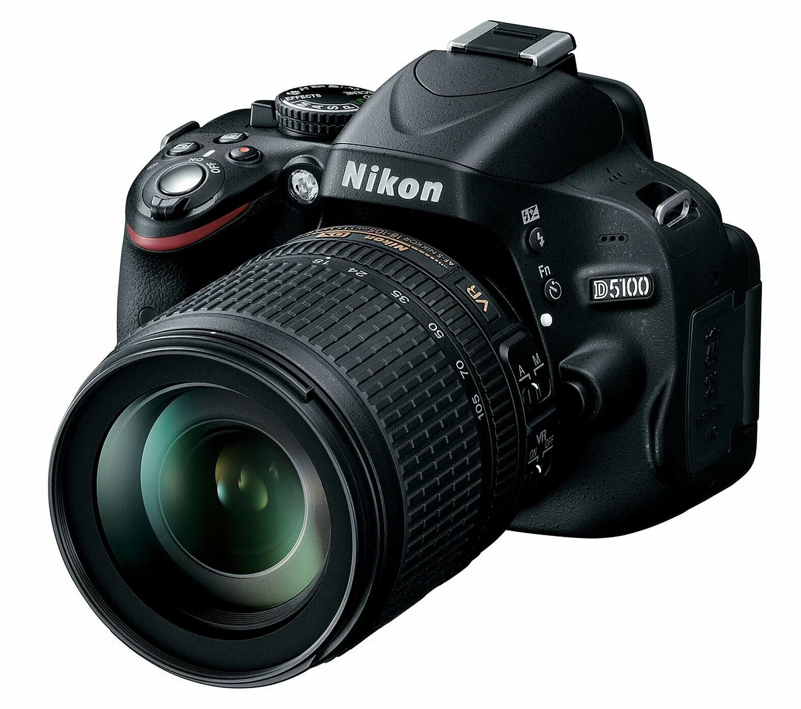 Фотоаппарат Nikon D5100 kit 18-105mm , черный