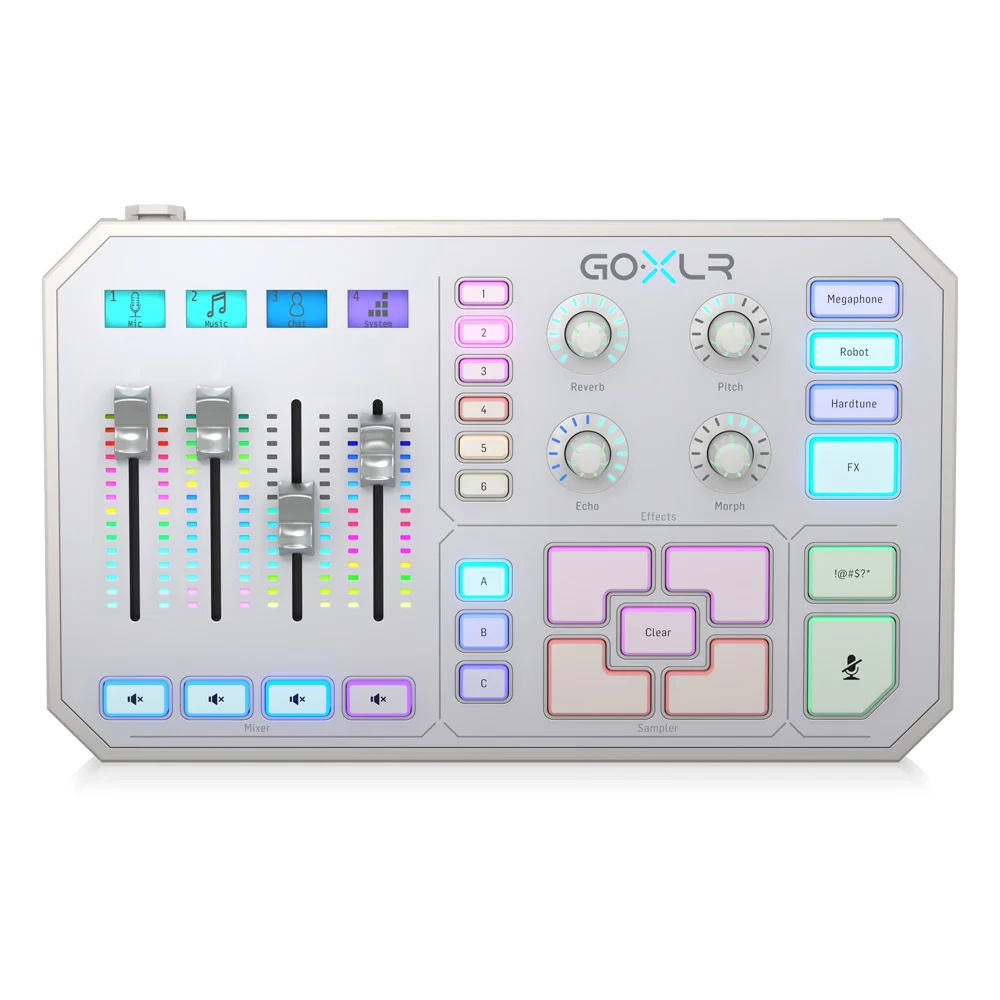 TC HELICON Go XLR white внешняя звуковая карта, для live стриминга