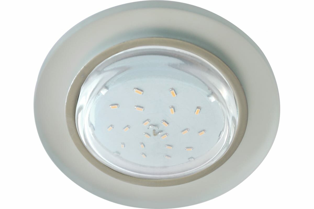 Встраиваемый светильник Ecola Glass GX53 FL53RNECH