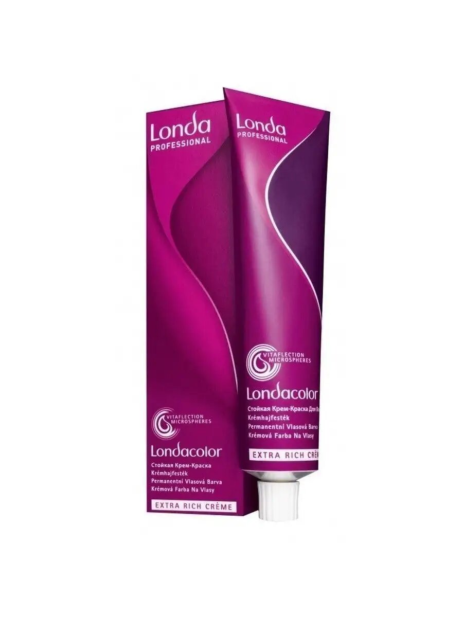 Londa Professional Стойкая крем-краска Londacolor Creme Extra Rich, 0/66 интенсивный фиолетовый микстон, 60 мл