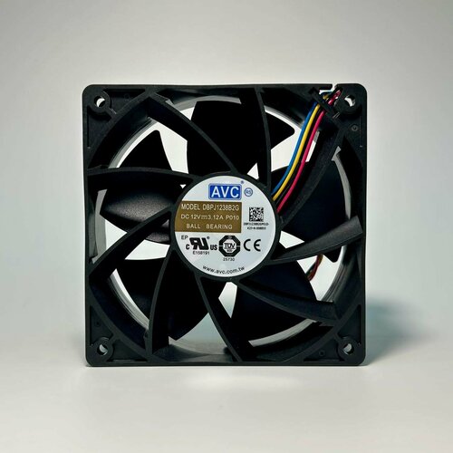 Кулер (вентилятор)12х12 AVC (3,12A)