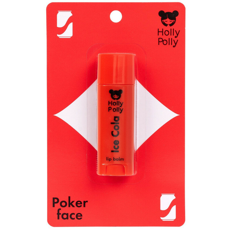 HOLLY POLLY Holly Polly Poker Face Бальзам для губ Ice Cola Ледяная Кола,4,8 г