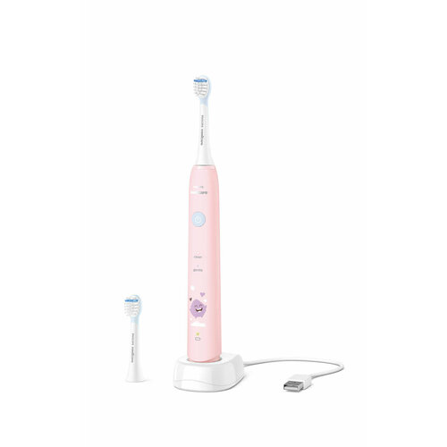 Детская электрическая щётка Philips Sonicare 2100 Kids HX243202 розовый 6999₽
