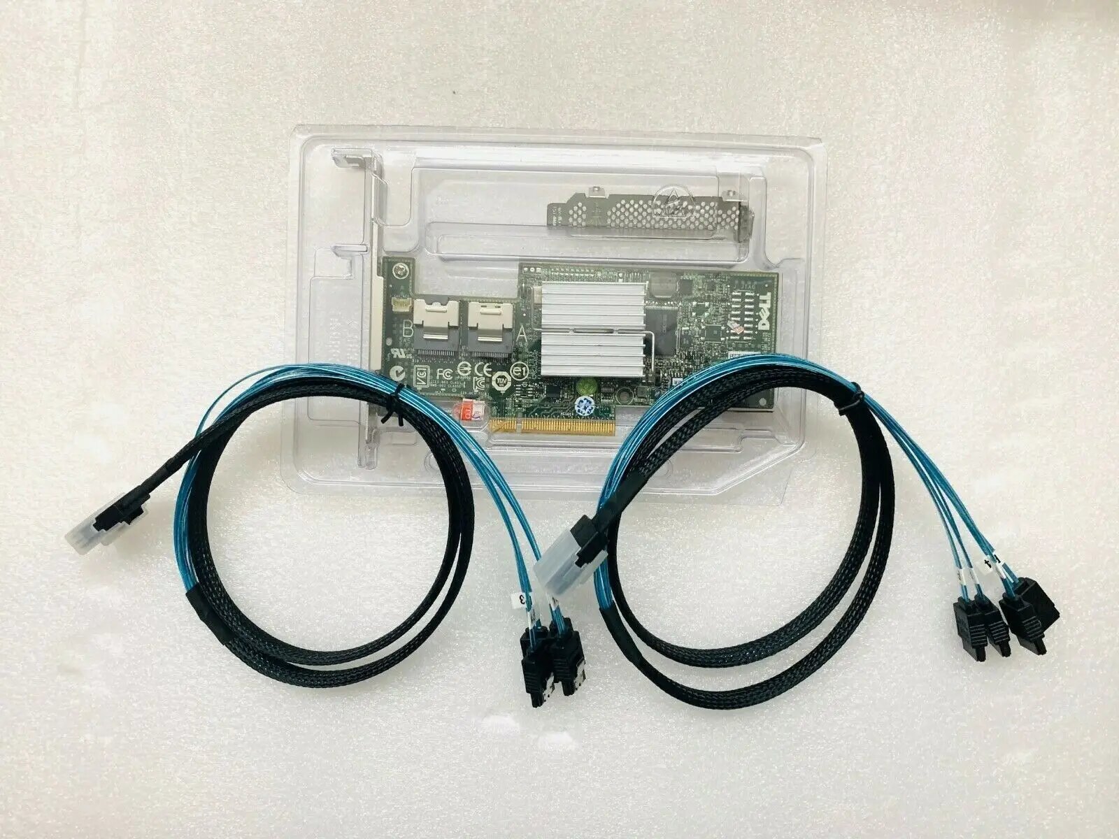 For Dell H200 6Gbps HBA LSI 9211 P20 IT Mode ZFS FreeNAS unRAID + 2* SATA Cable — фото 1