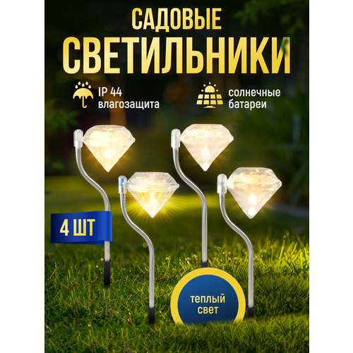 Светильник на солнечной батарее уличный 