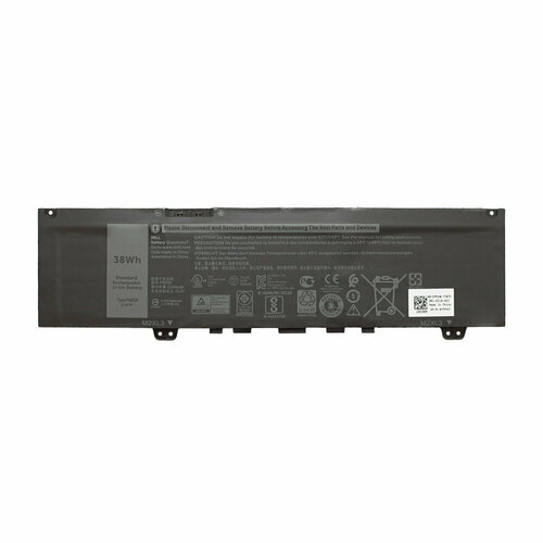 Аккумулятор для ноутбука Dell Vostro 5370 / P87G / Inspiron 5370 / Inspiron 7373 / Inspiron 7370 / F62G0 - батарея 3166mAh черный