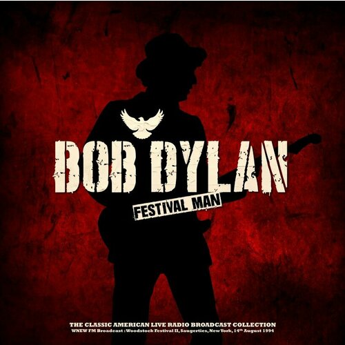 Виниловая пластинка BOB DYLAN / FESTIVAL MAN - WOODSTOCK FESTIVAL II 1994 (RED VINYL) (1LP)