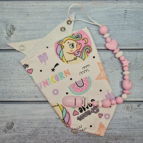 Силиконовый держатель для пустышки