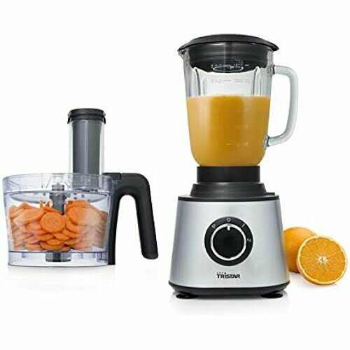 Универсальный кухонный комбайн Tristar стационарный миксер и измельчитель в одном емкость 15 л 600 Вт 2 уровня мощности с импульсной функцией MX-4823 1988600₽
