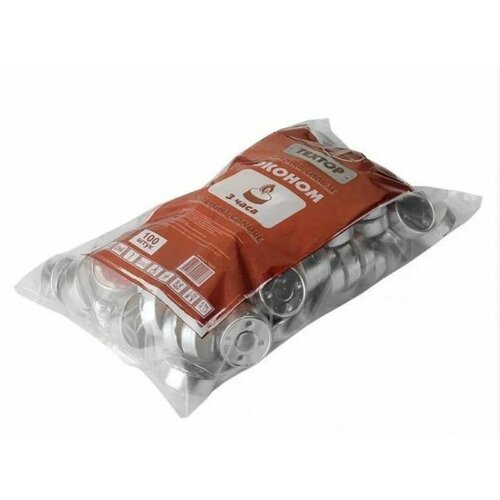 TEXTOP Свечи чайные в гильзе упаковка 100 шт 1086₽