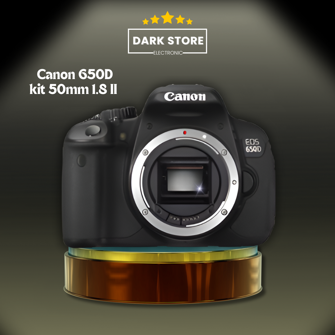 Фотоаппарат Canon 650D kit 50mm 1.8 II