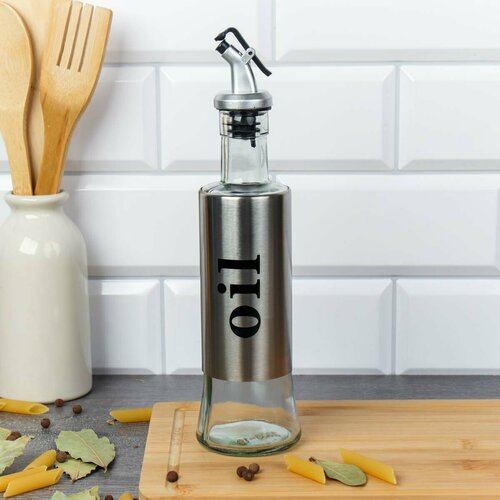 Бутылка с дозатором для масла 300 мл стекло 490₽