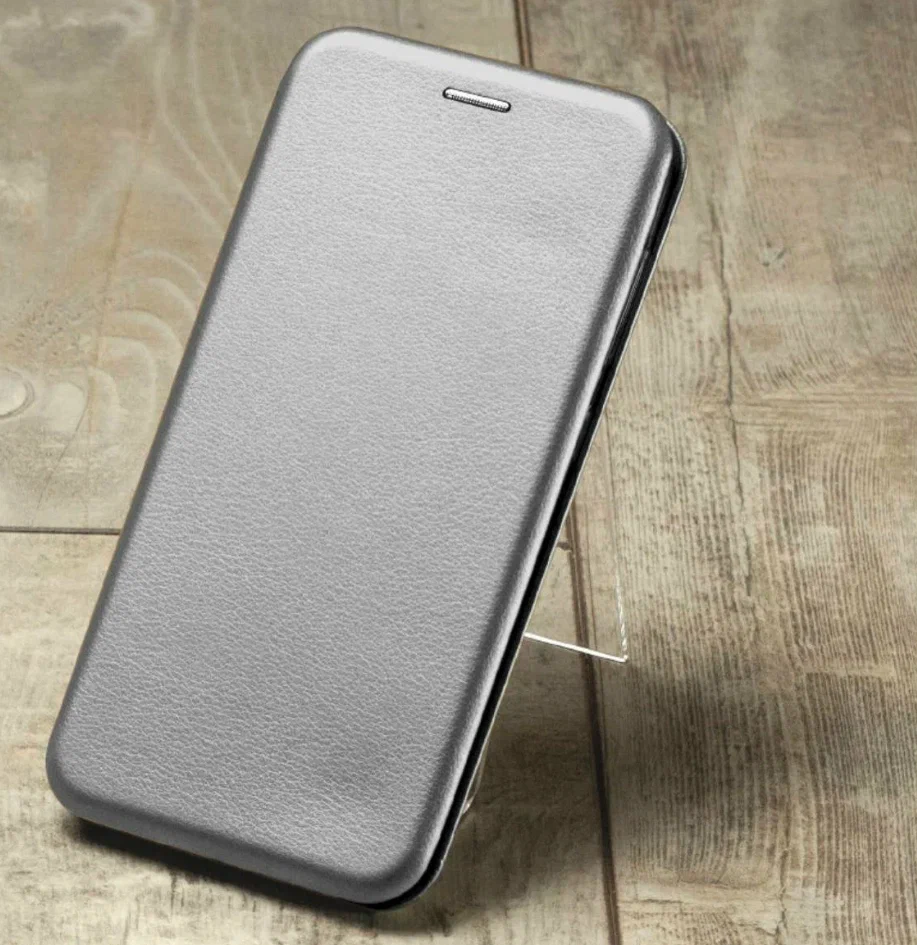 Чехол-книжка Neypo Book Premium для Samsung M32/A22(4G)/M22 серебро, серый