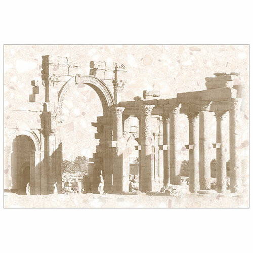 Декор настенный 20х30 пальмира D1 бежевый 1131₽