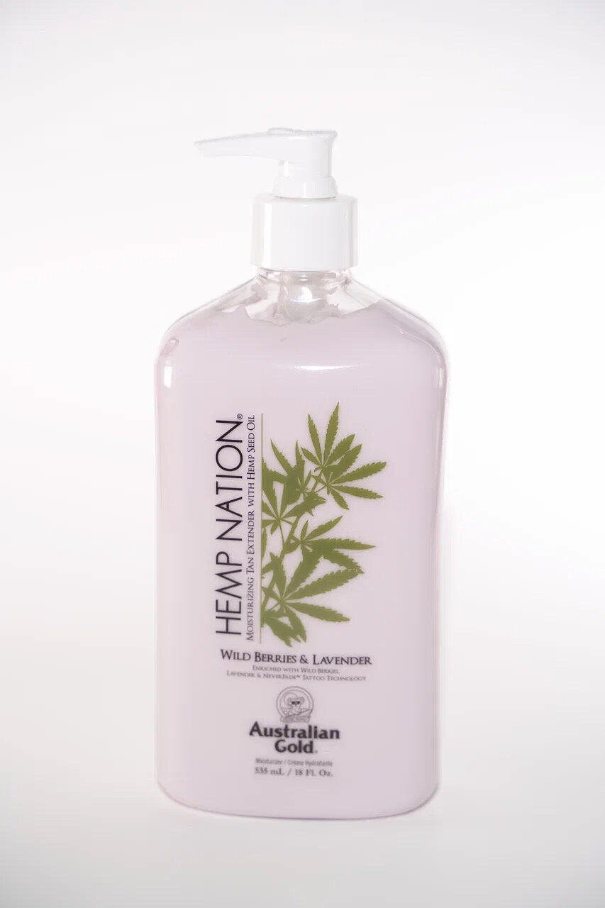 Лосьон для тела Hemp Nation Wild Berries & Lavender Australian Gold