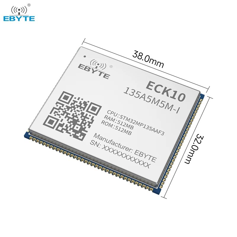 EBYTE ECK10-135A5M5M-I система на кристалле STM32MP13 — фото 1