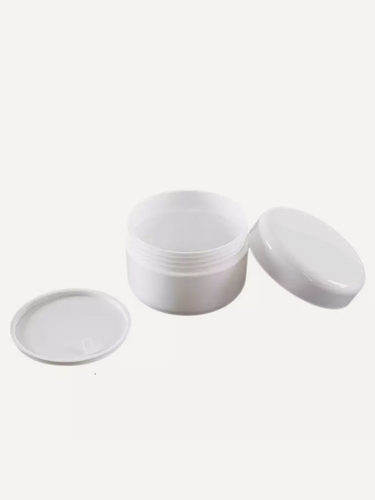 Изображение товара Баночка для косметики, пластик, 20 г, белая, с крышкой отсекателем, 10 шт